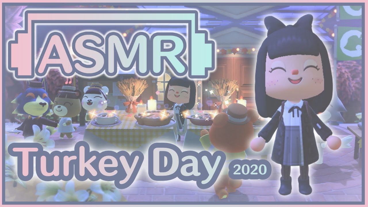 🔴 ACNH Gameplay ASMR (No Talking);  Turkey Day 2020