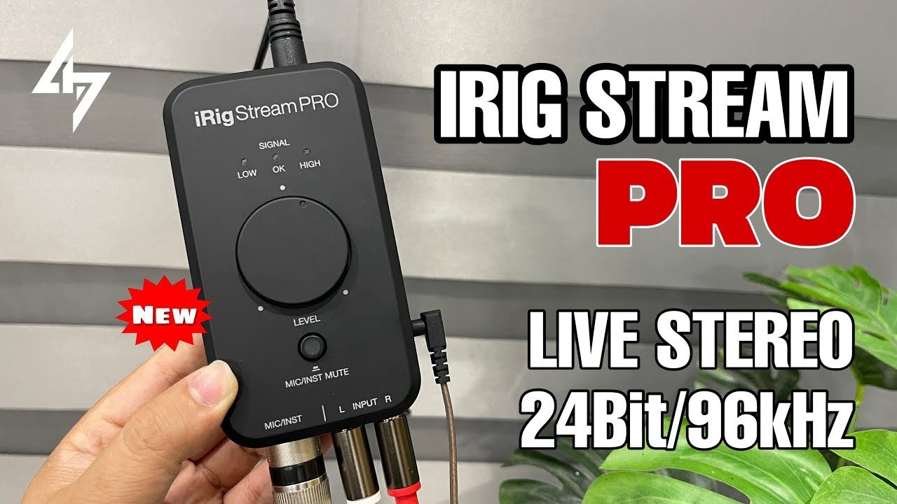 Mở Hộp & Test IRIG STREAM PRO - Hỗ Trợ Thu Âm, Live STEREO 24BIT/96kHz, Tích Hợp Pin, Cổng XLR…