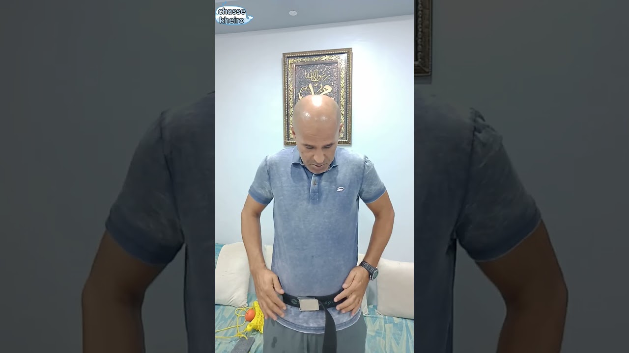 ceinture de plomb avec le plomb largable.   حزام الرصاص مع الرصاص القابل للتحرير ,chasse Kheiro.