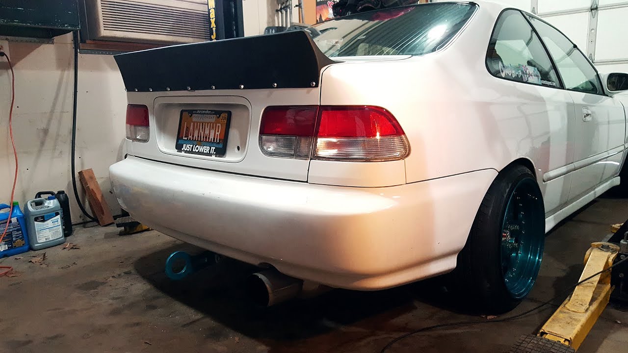 Installing A Ducktail Spoiler On My Civic