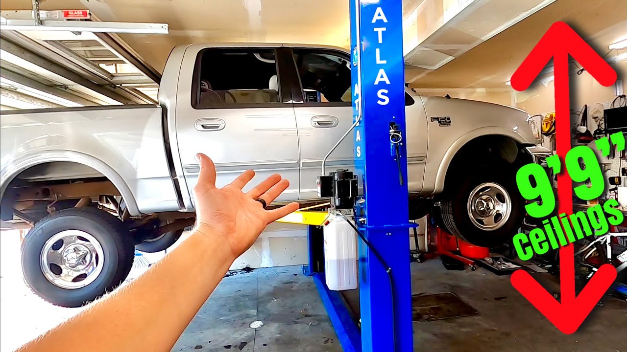 *DIY* Atlas 10,000 lb 2-post Baseplate Lift Install