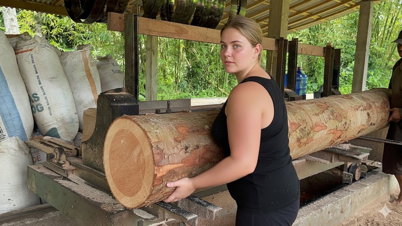 PROSES NYATA PENGOLAHAN KAYU KAMPER DARI AWAL SAMPAI AKHIR