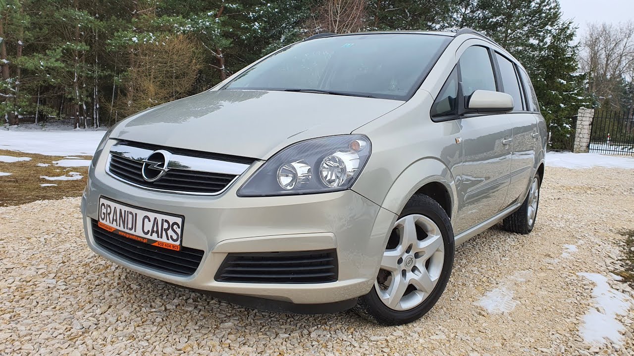Opel Zafira B 2006 1.8 16v 140KM Prezentacja Samochodu