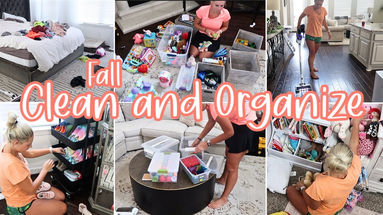 FALL CLEAN AND ORGANIZE / FALL CLEANING MOTIVATION / CLEAN WITH ME 2023