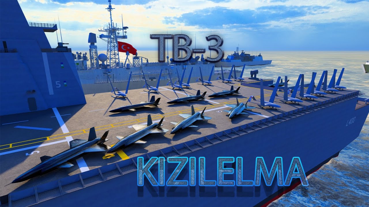 TCG ANADOLU: BAYRAKTAR KIZILELMA l TB-3