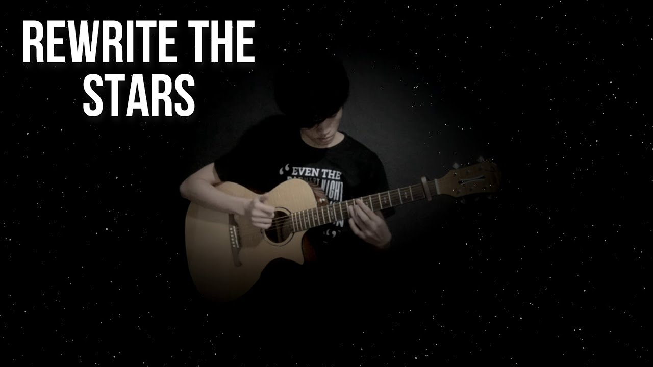 Rewrite The Stars (Zac Efron, Zendaya) - Paolo Gans - Fingerstyle Guitar