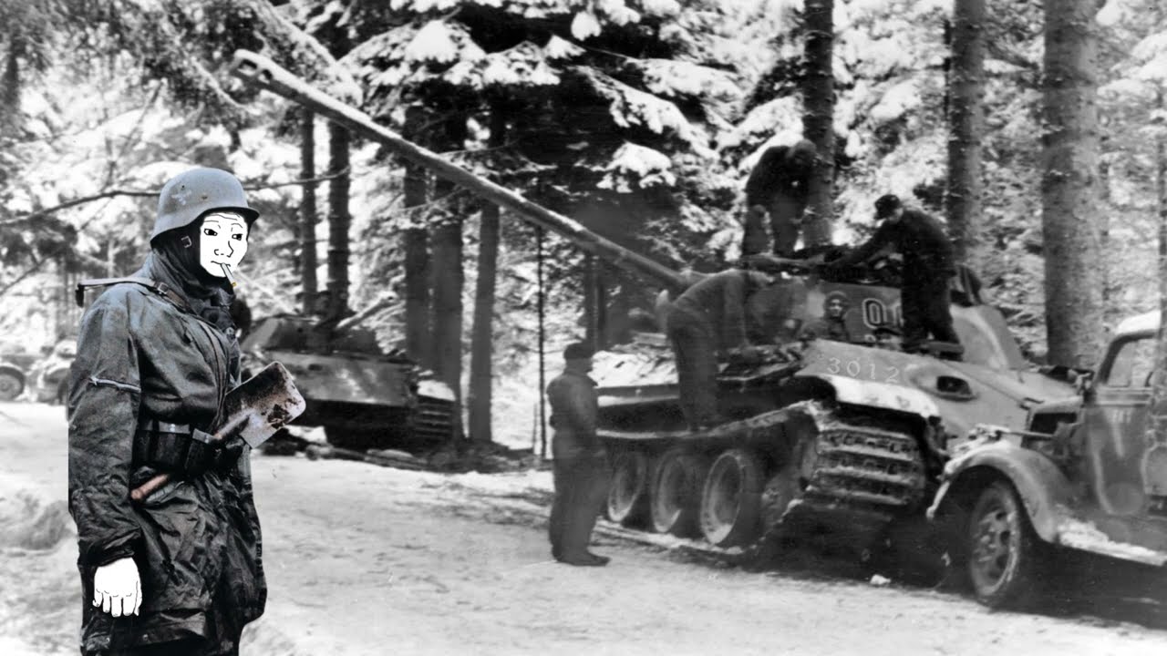 Westerwald but you're crossing the ardennes with your Panzerdivision