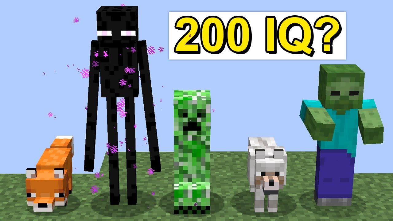 Leteszteltem a Minecraft Mobok IQ Szintjét!