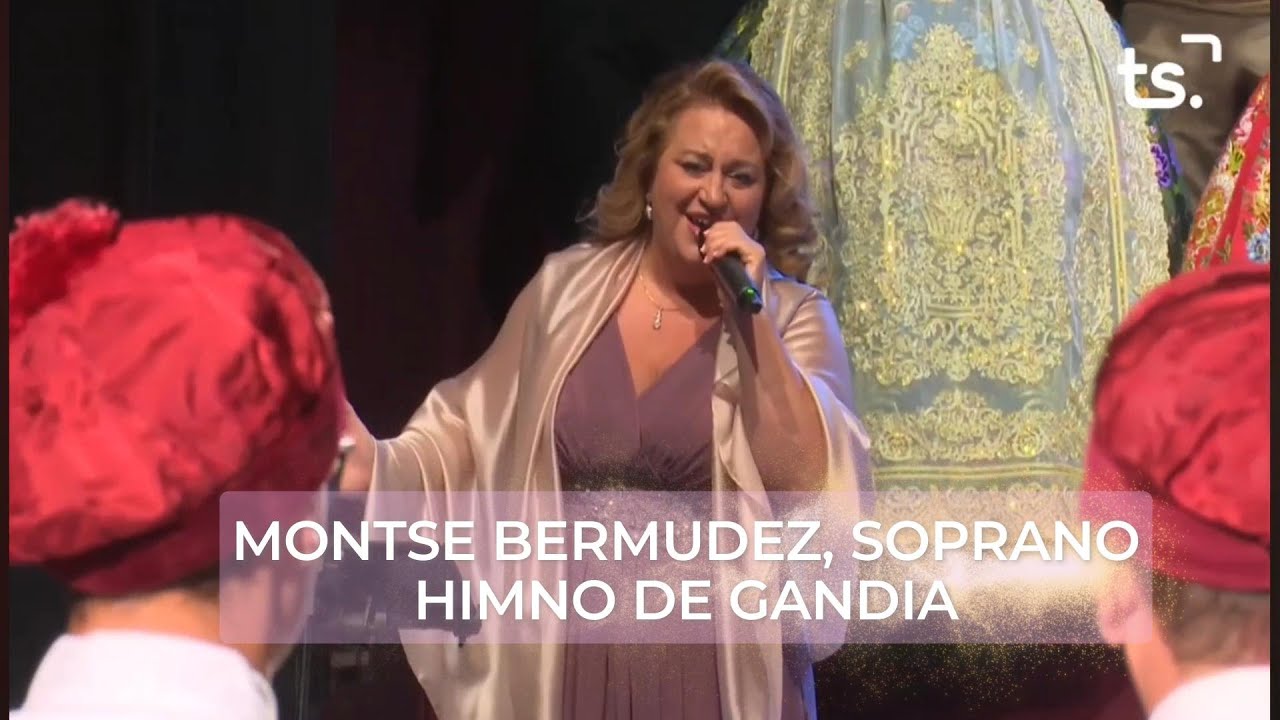 MONTSE BERMUDEZ - HIMNO DE GANDIA | PRESENTACION FALLERA MAYOR GANDIA 2025 | DIRECTO FALLAS 2025