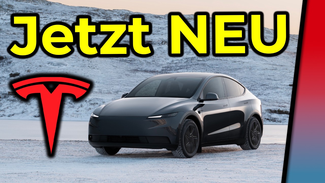 Neues Tesla Modell JETZT in Deutschland! MY Standard mit gro&szlig;er Reichweite