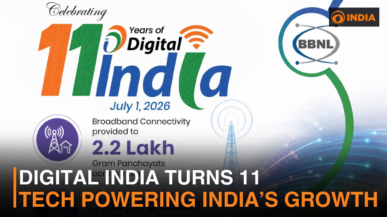Digital India исполняется 11 лет: трансформация государственного управления, платежей и цифровой ...