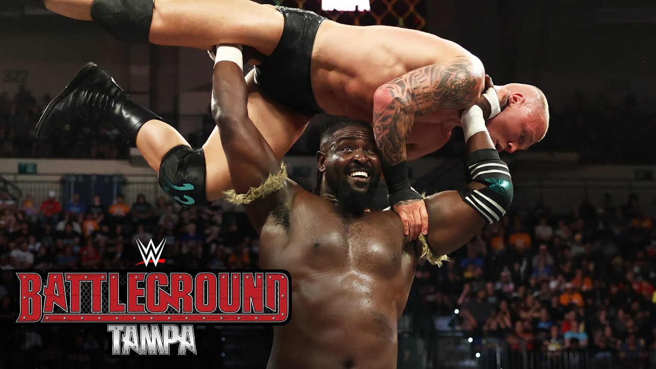 Оба Феми против Майлза Борна | Матч за титул NXT: лучшие моменты Battleground 2025