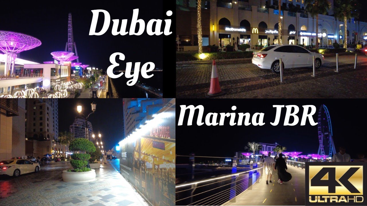 Dubai Marina JBR / Dubay Eye Walk UAE