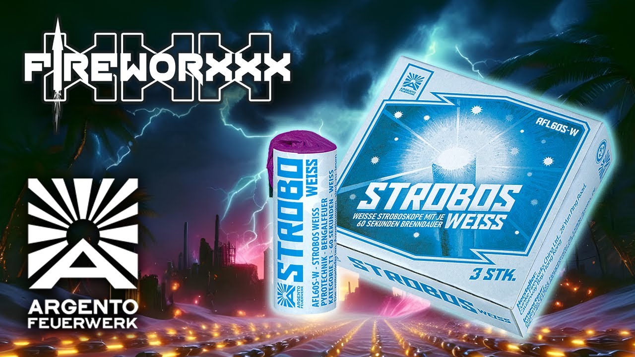 Argento - Strobos Weiss | Fireworxxx Emmerich