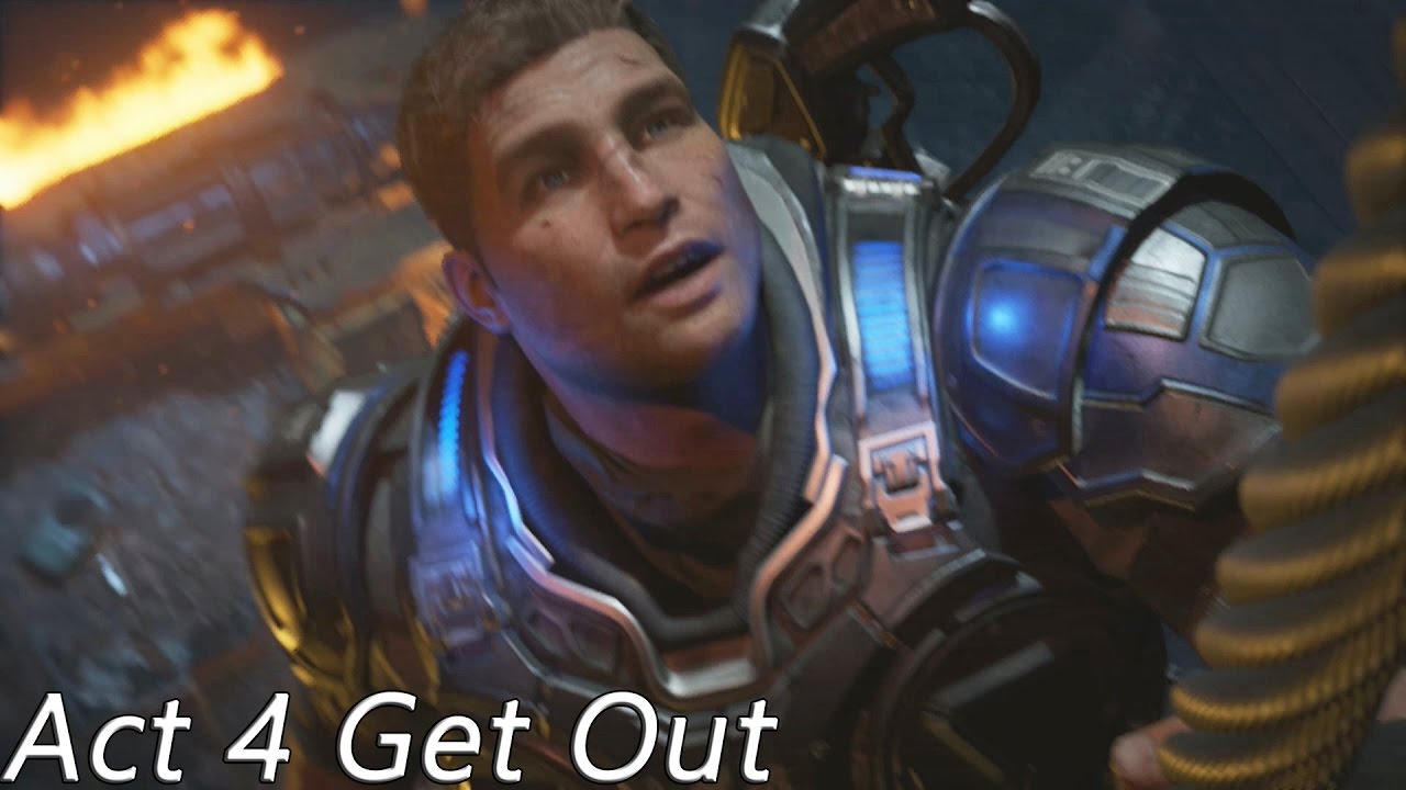 Gears of War 4 Walkthrough Gameplay Act 4 Chapter 1 Get Out