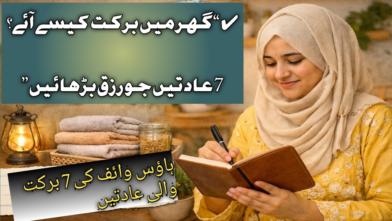 Habits of a Housewife That Increase Money & Barkat | Quran & Practical Tips| Iqra | Empowered Vlogs