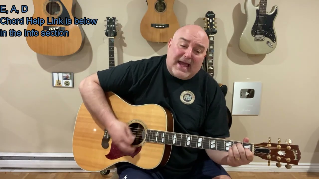 Hollywood Nights - Bob Seger (cover/lesson) Easy 3 Chord Tune