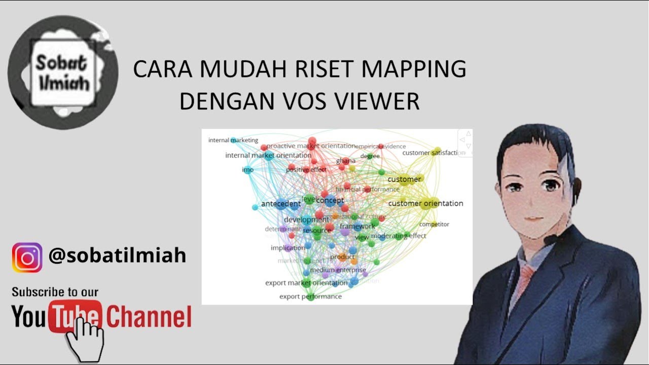 Cara Mudah Riset Mapping dengan VOS Viewer