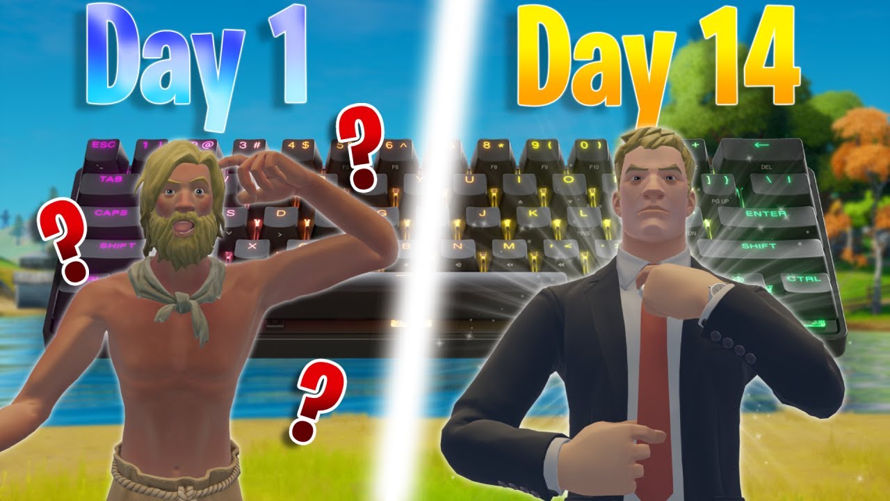 Недельный курс по освоению клавиатуры и мыши в Fortnite 2 (дни 1–14)