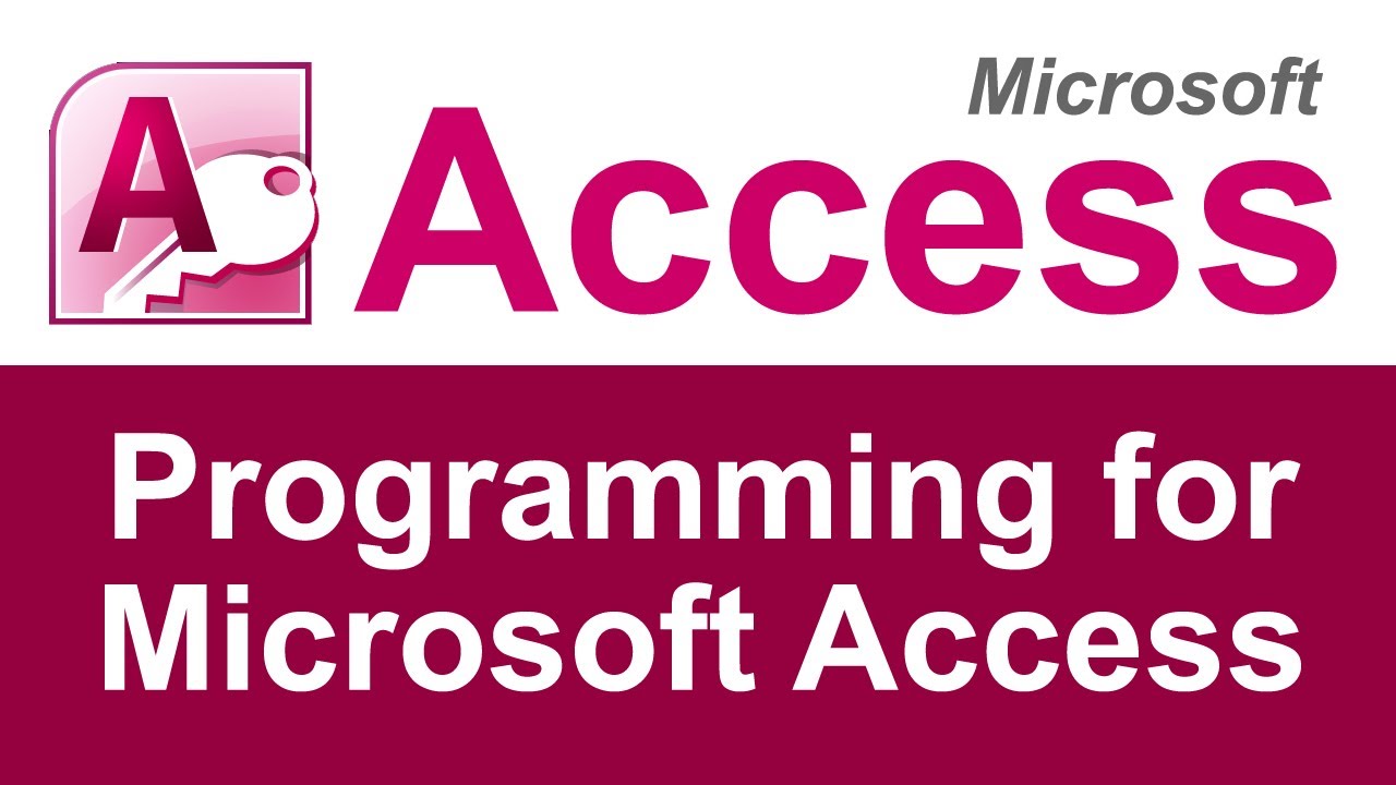 Microsoft Access Programming