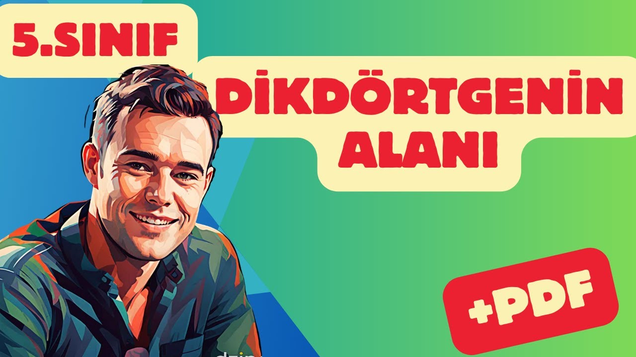 5.Sınıf Matematik | Dikdörtgenin Alanı #yenimüfredat #5sınıfmatematik #dikdörtgen