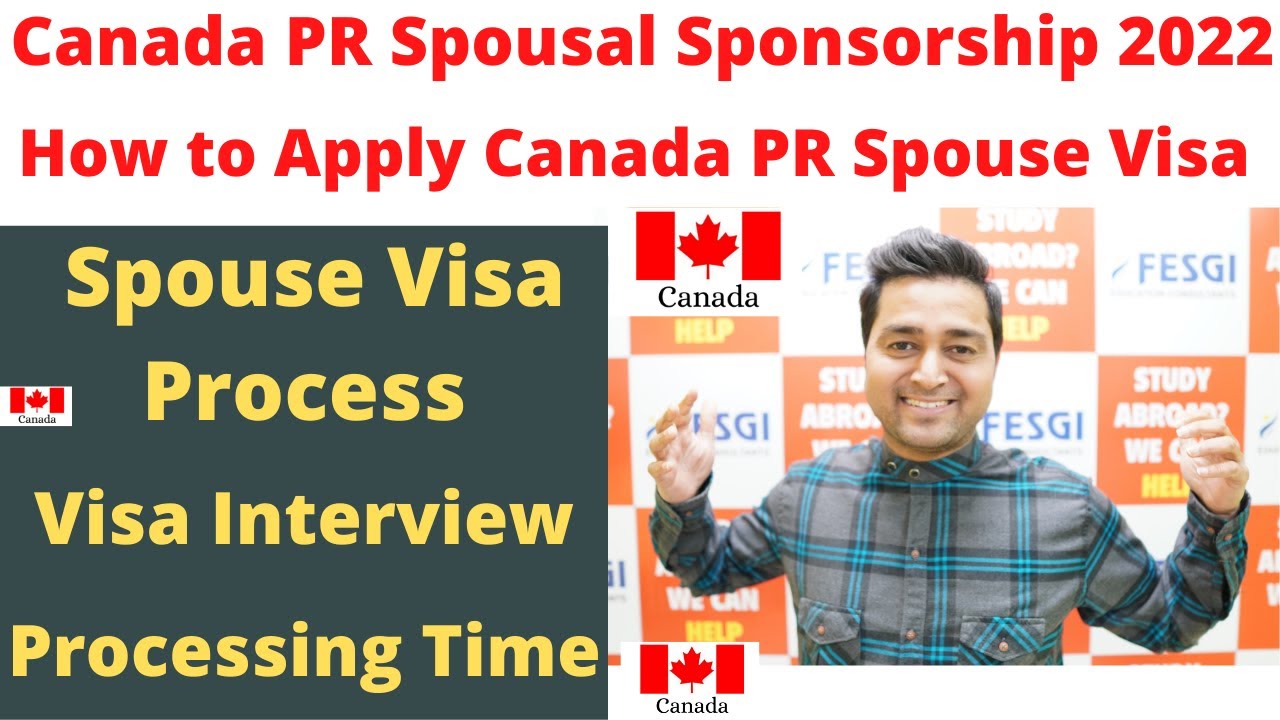 CANADA PR Spousal Sponsorship Visa Process 2022 ! Spouse Visa ! Spouse Open Work Permit! Immigration