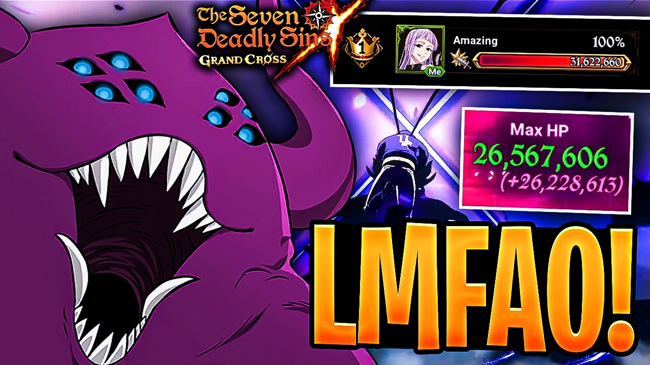 NEW ONE TURN ONE SHOT PURINPU! SOLO OR COOP BROKEN LMAO! | Seven Deadly Sins: Grand Cross