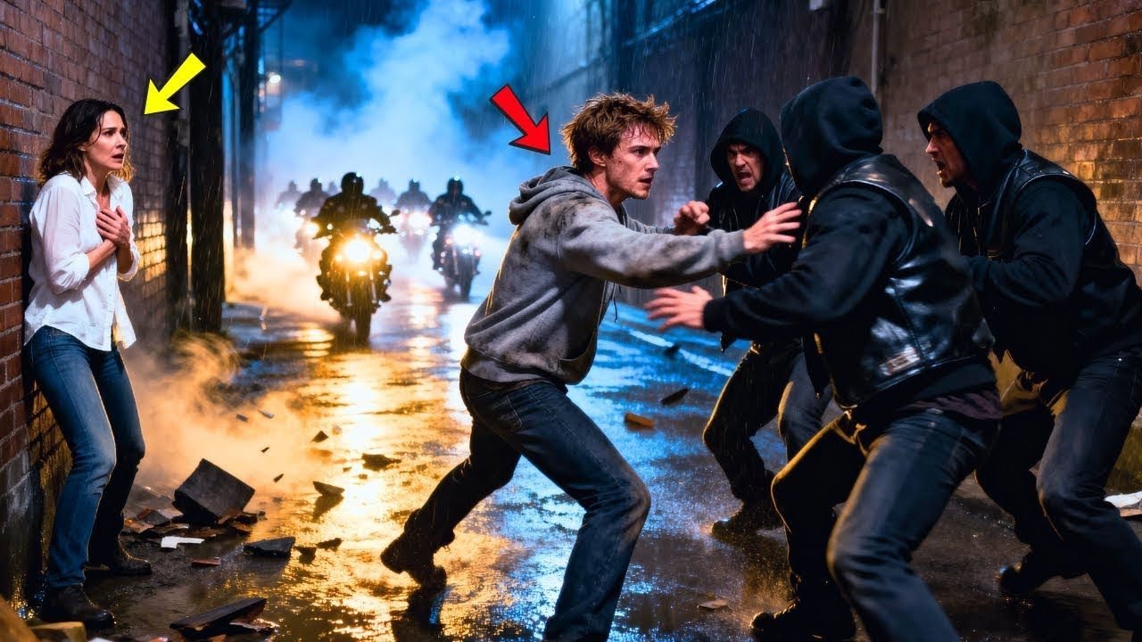 „Fremder schützt Mob vor Hells Angels Ehefrau – 178 Biker reagieren unglaublich“...