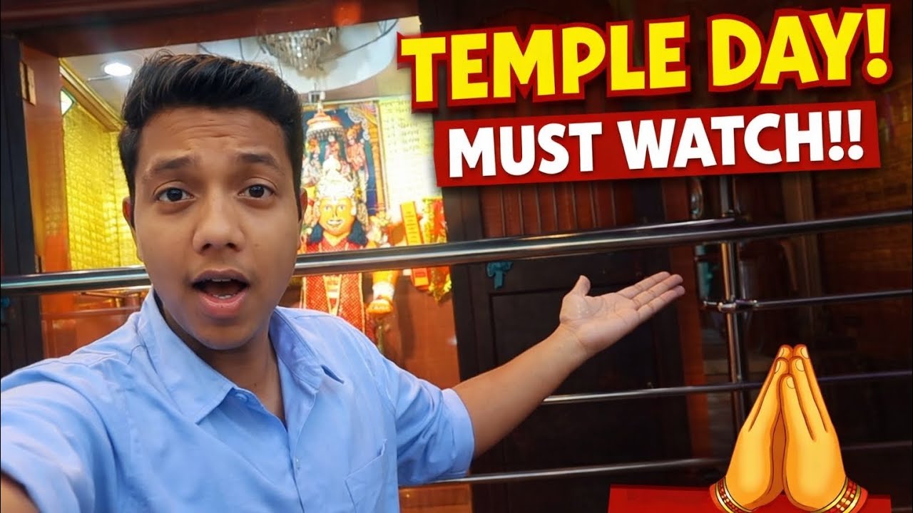 Temple 🛕 day 🙏🏻...