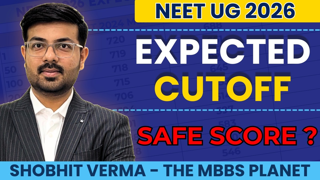 NEET UG 2026 : Complete Analysis of Expected Cut-Off & Safe Score |#neet2026 #neet #expectedcutoff 