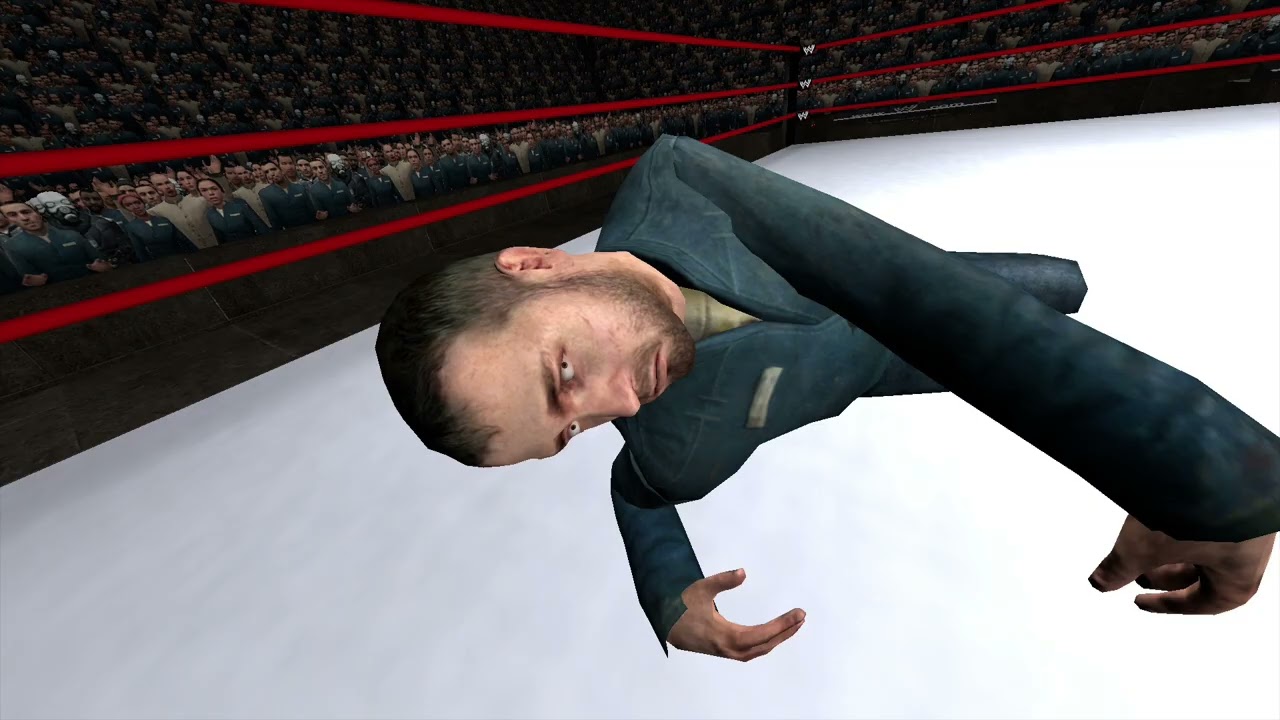 WWE Monday Night RAW Blue vs White! (Garry's Mod)