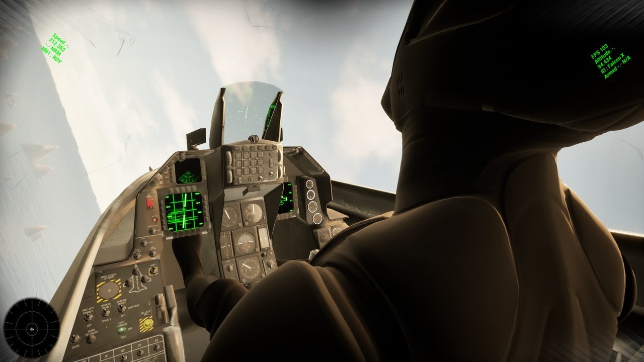 F-16 Simulation Project UE5