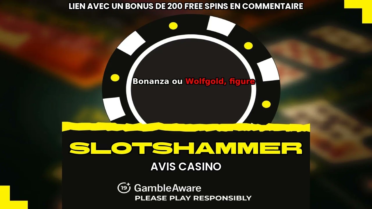 SLOTSHAMMER CASINO AVIS 2025 – RETRAITS, BONUS, CONDITIONS & CODE PROMO