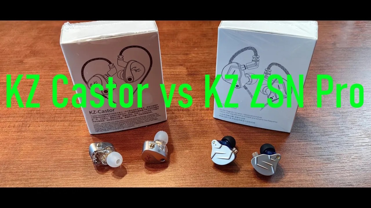 Обзор KZ Castor против KZ ZSN PRO. Эпическая битва наушников за 7 долларов :)