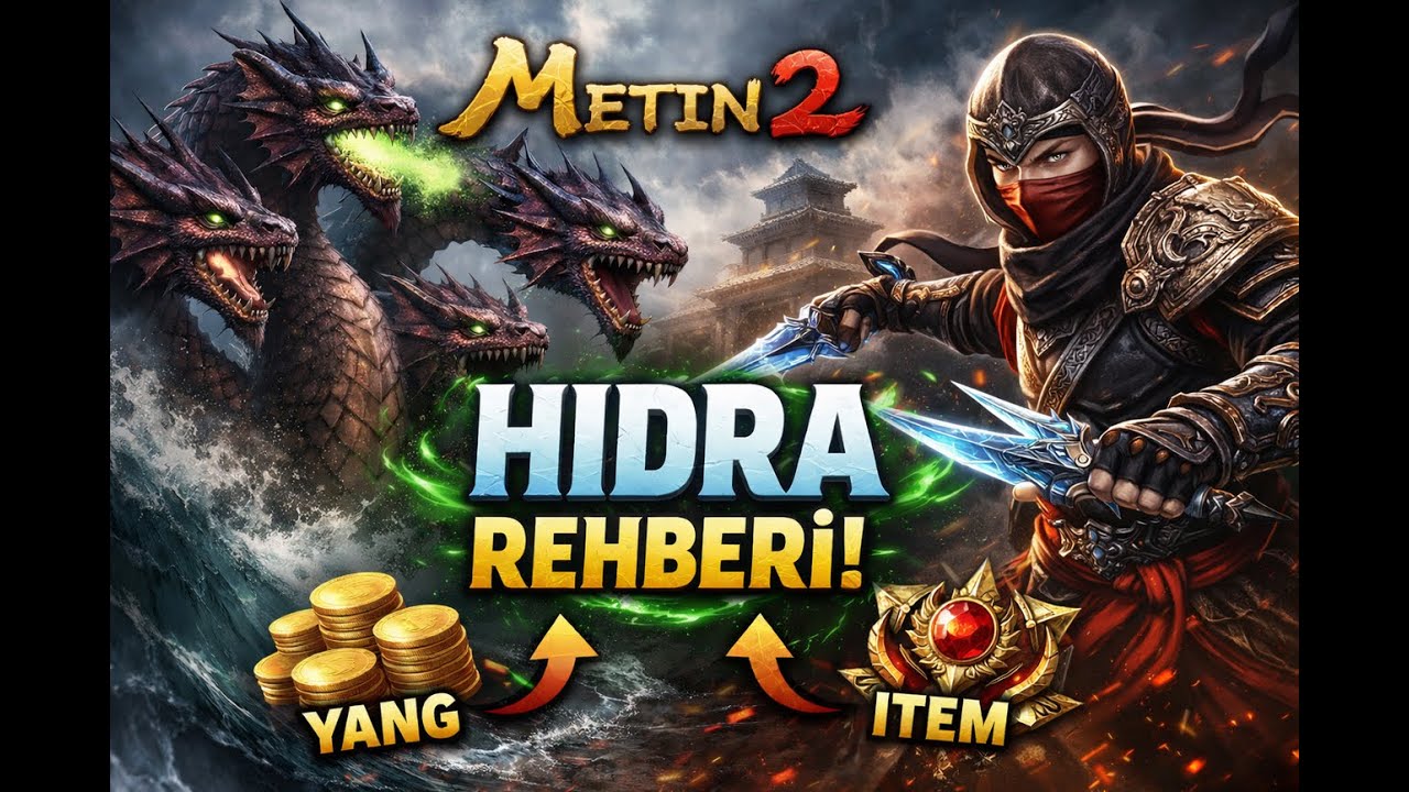 D&Ouml;N&Uuml;Ş&Uuml;MS&Uuml;Z HİDRA KESİMİ (DETAYLI) | #metin2tr