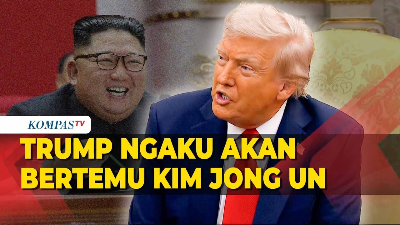 Depan Presiden Korsel! Trump Katakan Ingin Bertemu dengan Pemimpin Korut Kim Jong Un