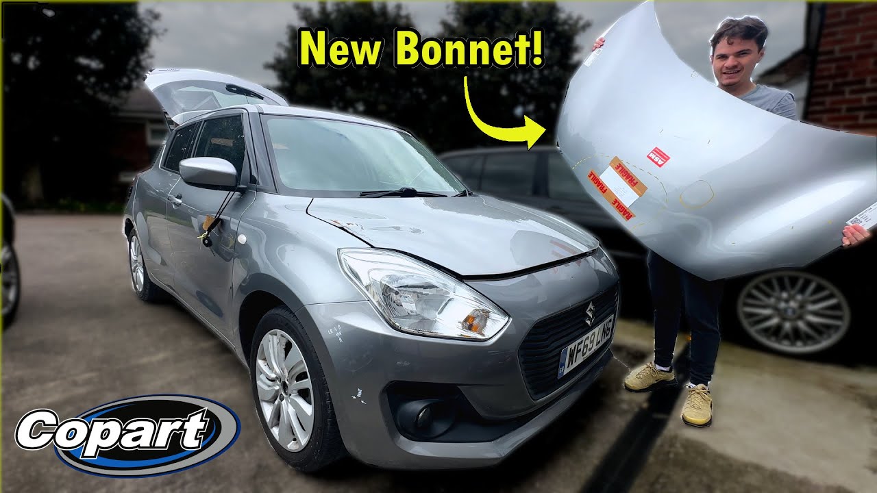 I FIXED the £2800 WRECKED 2019 Suzuki Swift From COPART AUCTION