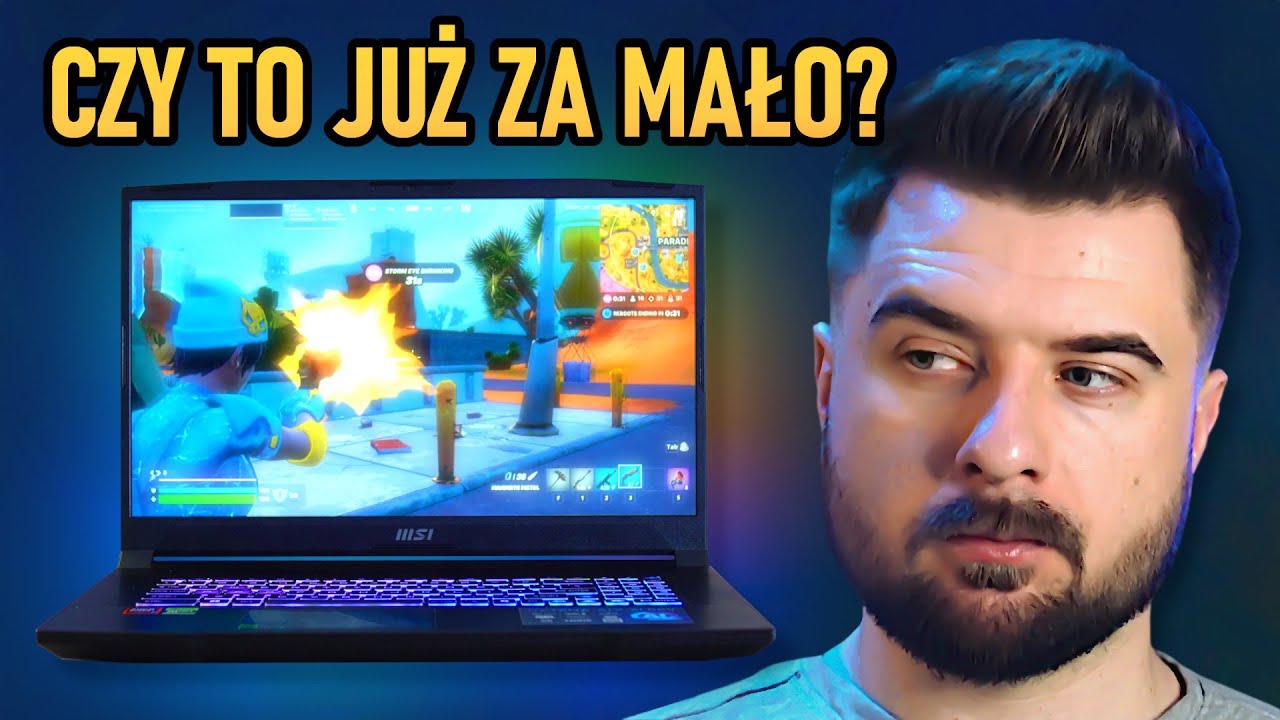 Czy RTX 4050 to już za mało? Test MSI Katana A17
