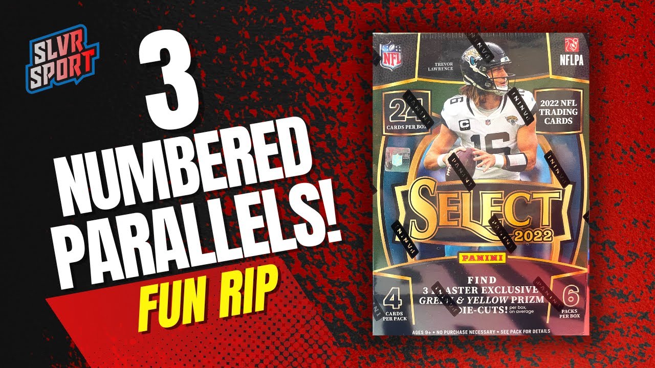 3 More GOOD Blasters! 2022 Panini Select Football Blaster Box (X3)