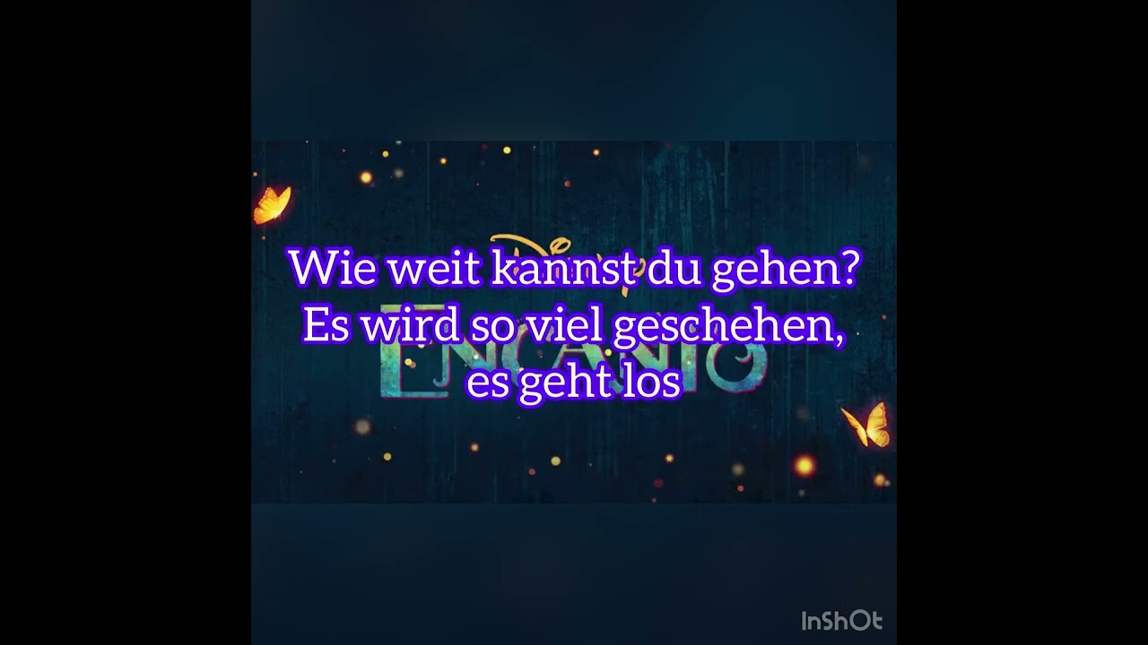 Encanto-Was kann ich noch tun, Karaoke