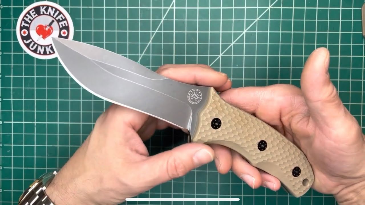Off-Grid Knives Backcountry Coyote V2 -- Outdoor/Tactical Fixed Blade Up Close