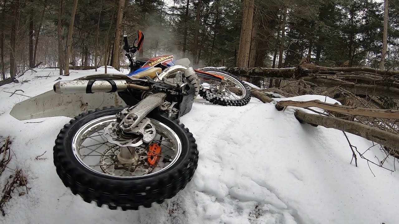 Winter Ride with Adam - NO STUDS 😯