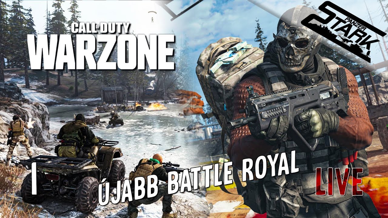 Call of Duty Warzone - 1.Rész (N+1 Battle Royal / Kipróbáljuk!) - Stark LIVE