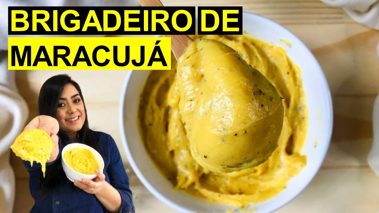Brigadeiro de Maracujá que NÃO TALHA | Luana Angeli
