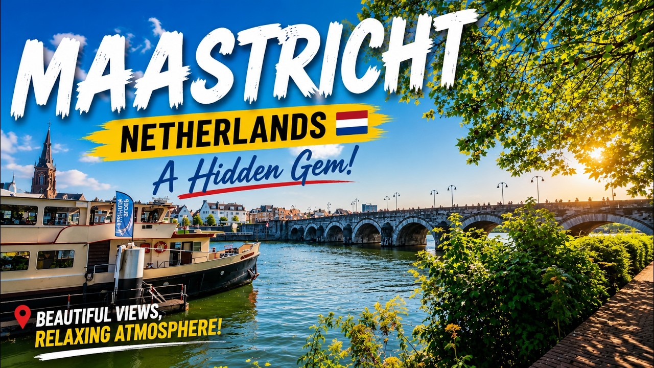 This Dutch City Will Surprise You! 🇳🇱 Maastricht Summer Walking Tour 2026 | Netherlands | 4K HDR