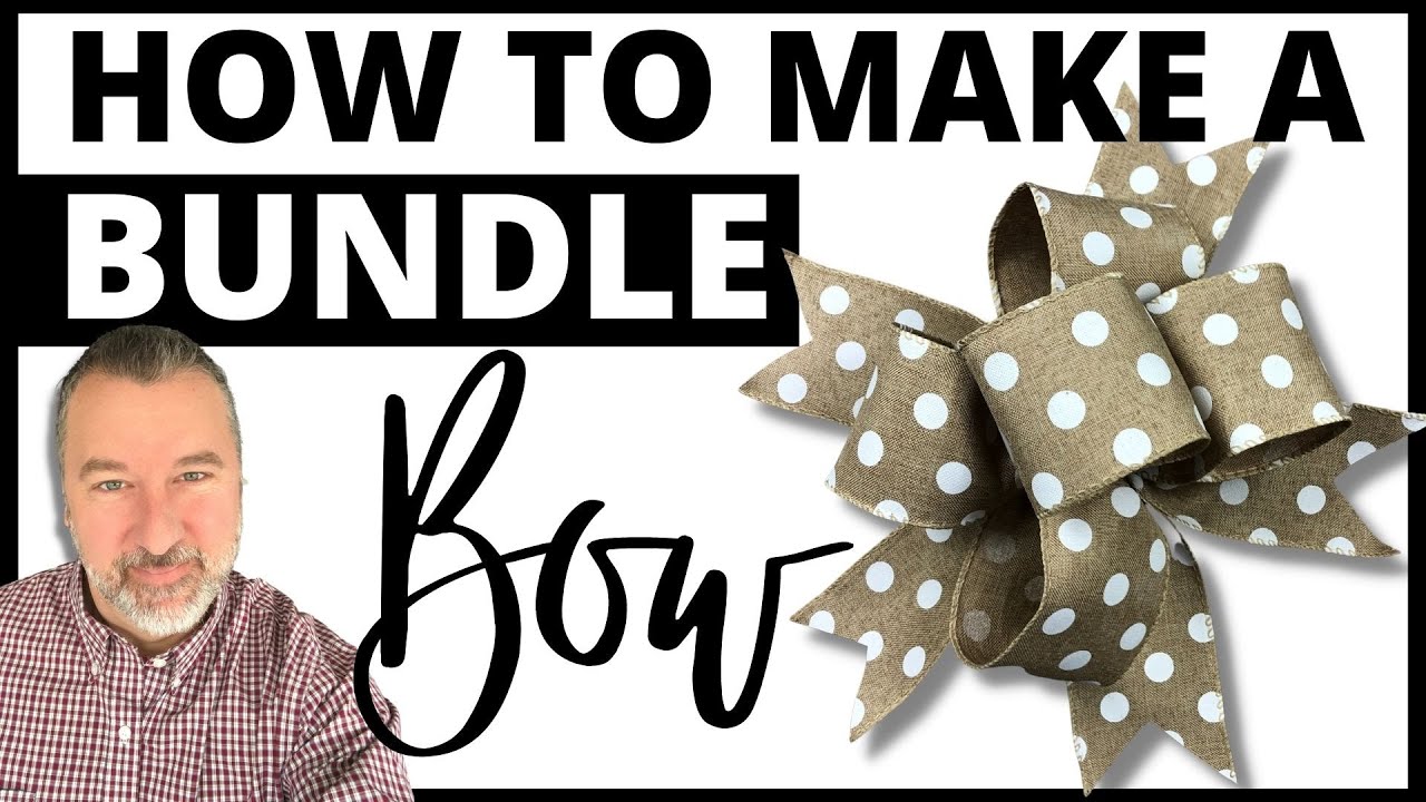 How to Make a Bundle Bow