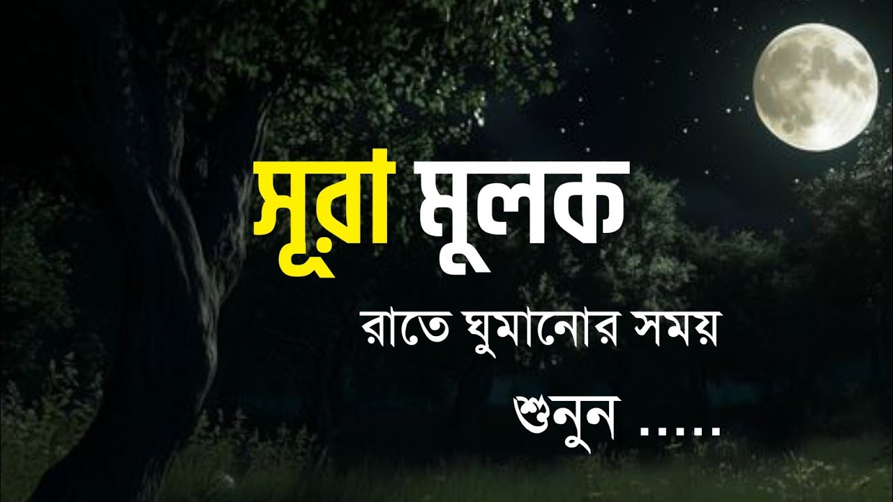 কবরের আজাব থেকে মুক্তি পেতে ঘুমানোর আগে সুরা মুলক শুনুন