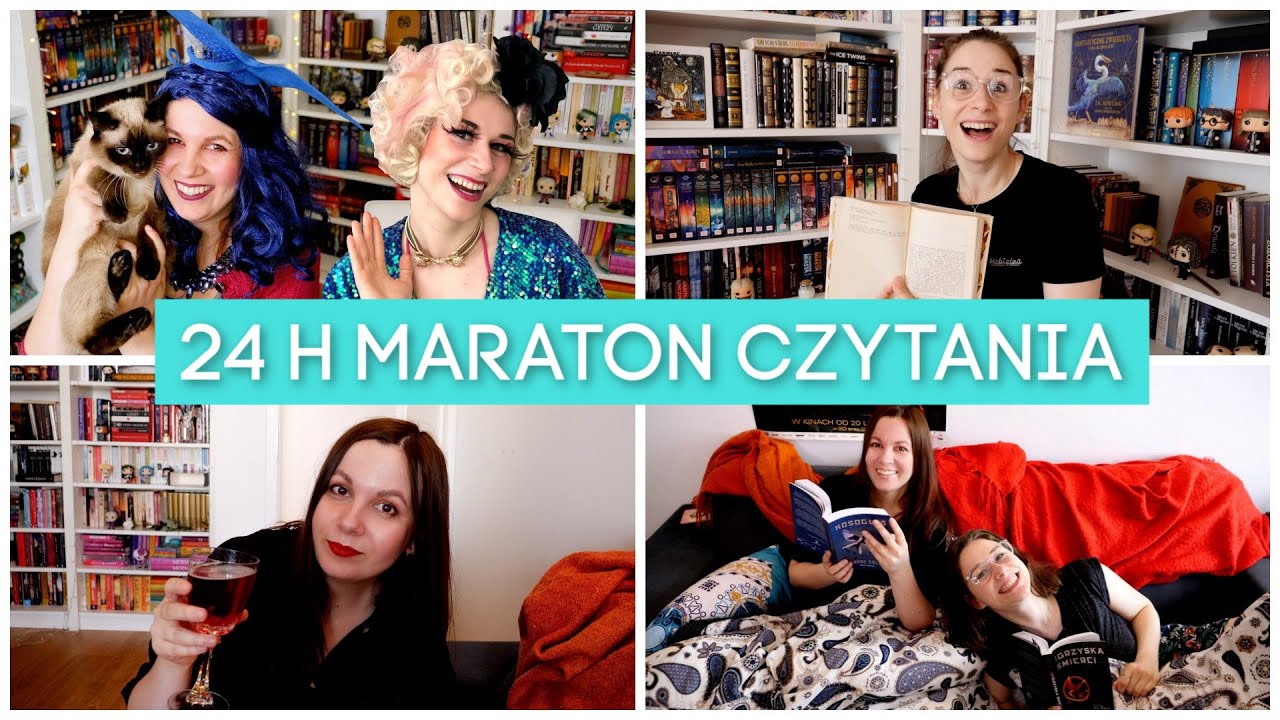 24h MARATON CZYTANIA: IGRZYSKA ŚMIERCI 🔥