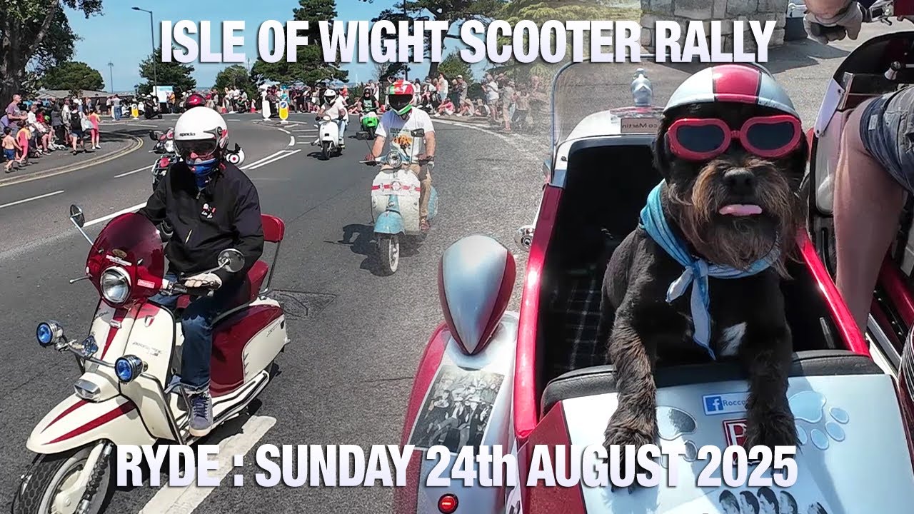 Isle Of Wight 2025 Scooter Rally 24.08.25