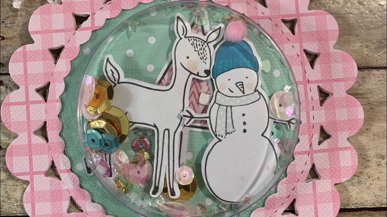💕Super Easy Shaker Ornament Tutorial~Come see  👀 how easy this is!!💕